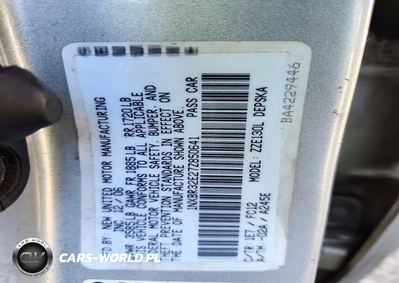 2007 Toyota Corolla S VIN:1NXBR32E27Z850641 - 13
