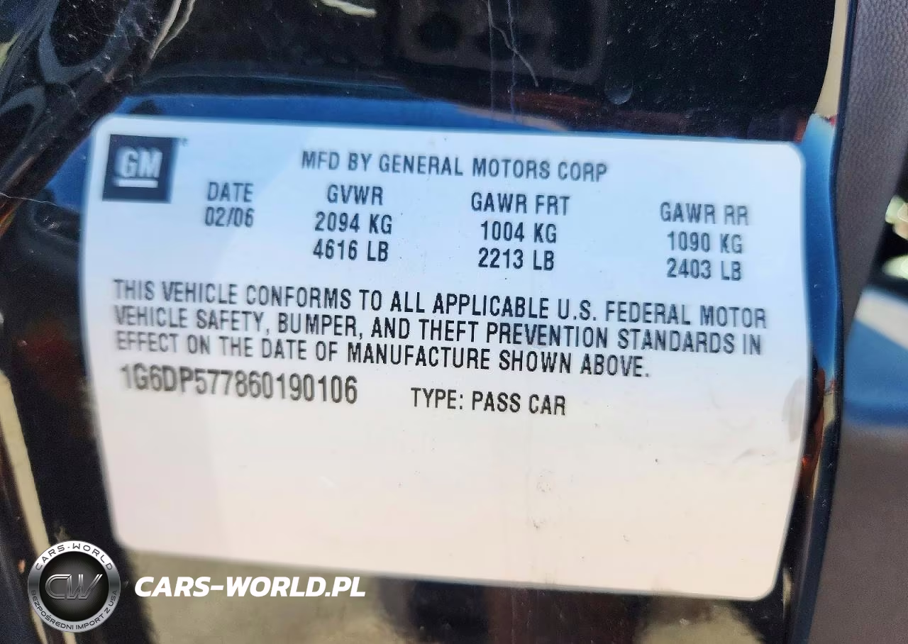 2006 Cadillac Cts Hi Feature V6 VIN:1G6DP577860190106 - 12