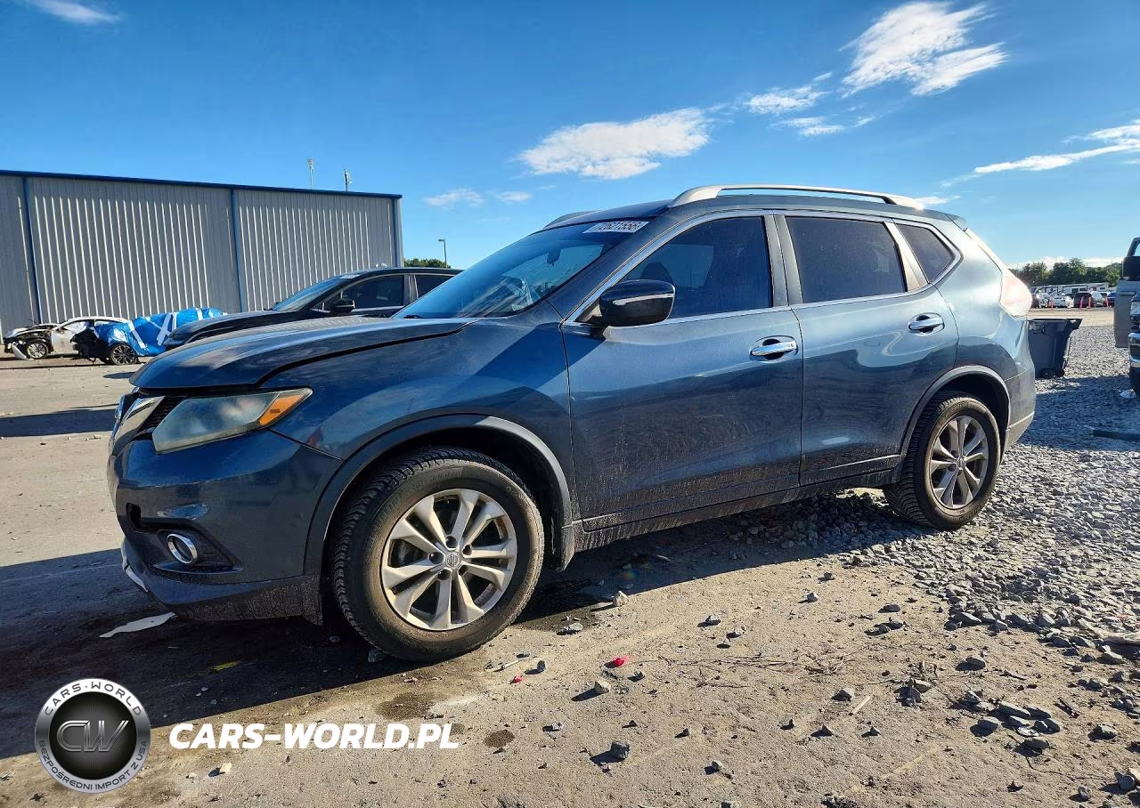 2014 Nissan Rogue Sv VIN:5N1AT2MT1EC800657 - 1
