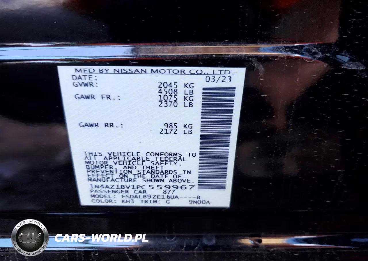 2023 Nissan Leaf S VIN:1N4AZ1BV1PC559967 - 13