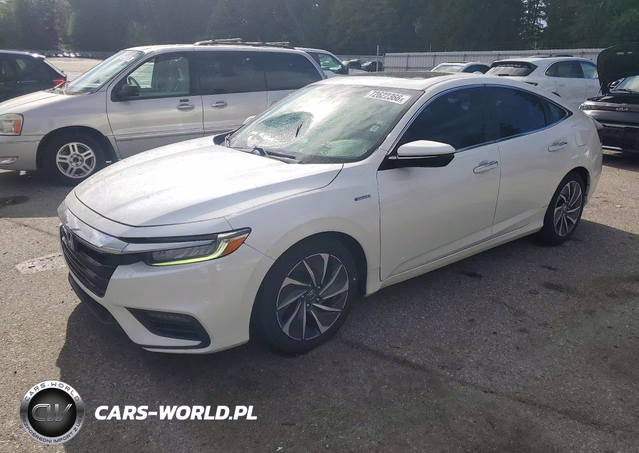 2019 Honda Insight Touring VIN:19XZE4F96KE007938 - 1
