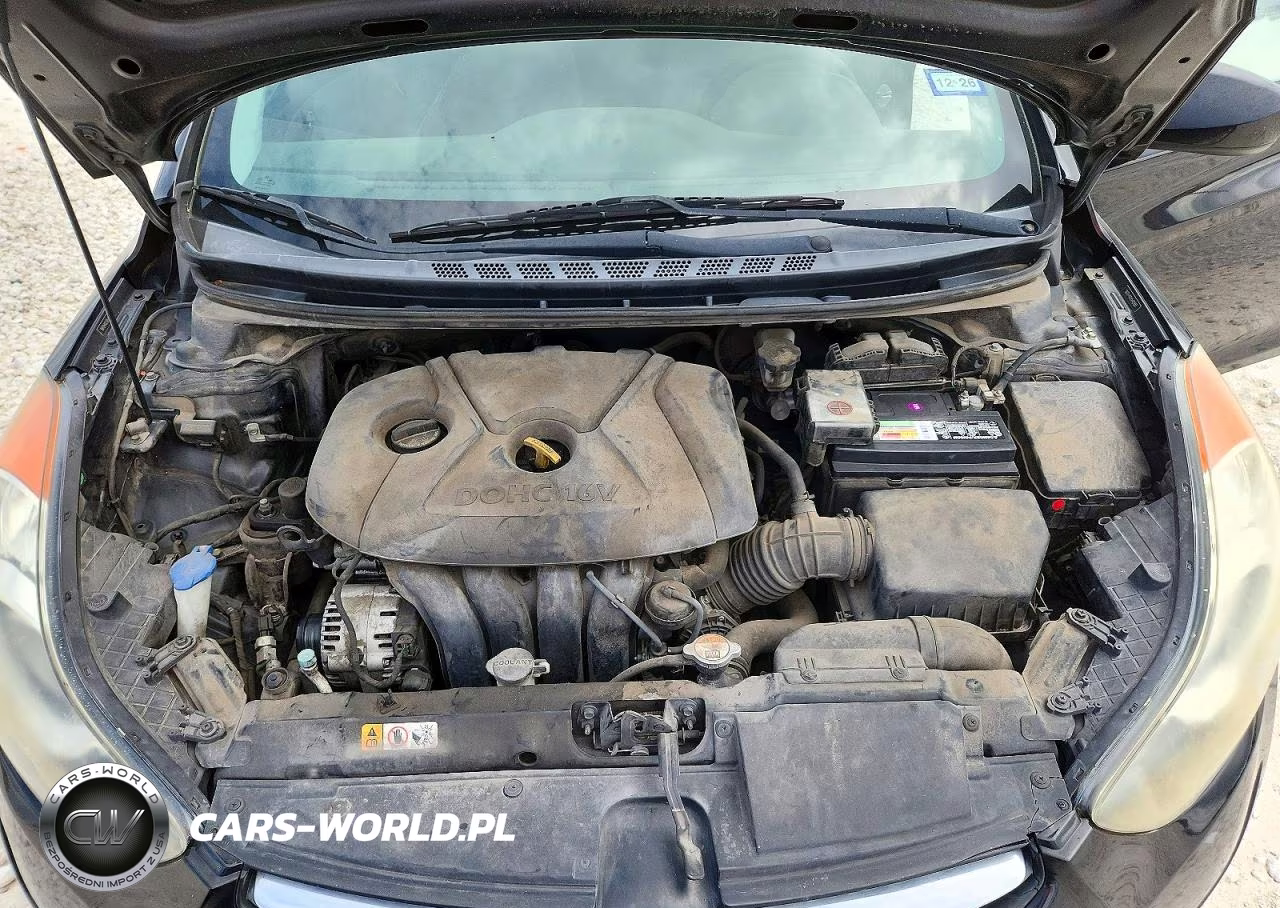 2013 Hyundai Elantra Gls VIN:5NPDH4AEXDH401883 - 11