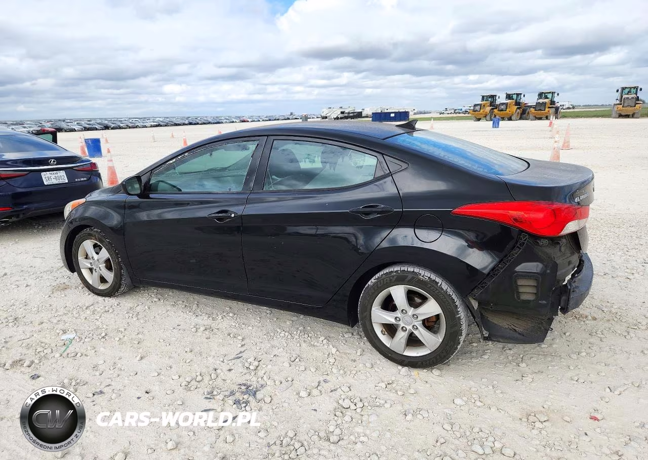 2013 Hyundai Elantra Gls VIN:5NPDH4AEXDH401883 - 2