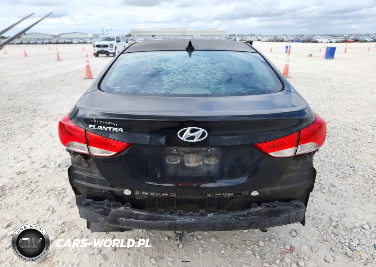 2013 Hyundai Elantra Gls VIN:5NPDH4AEXDH401883 - 6