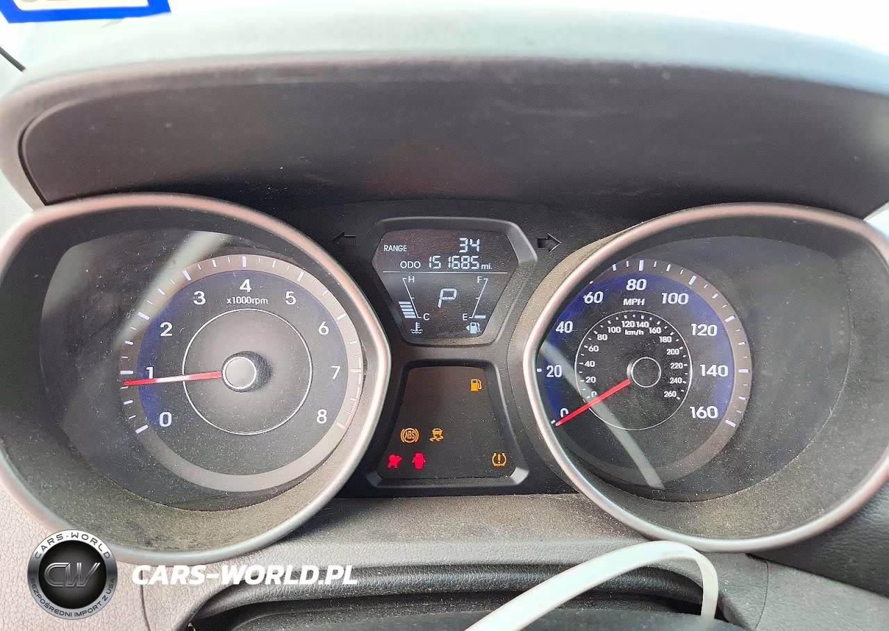 2013 Hyundai Elantra Gls VIN:5NPDH4AEXDH401883 - 9