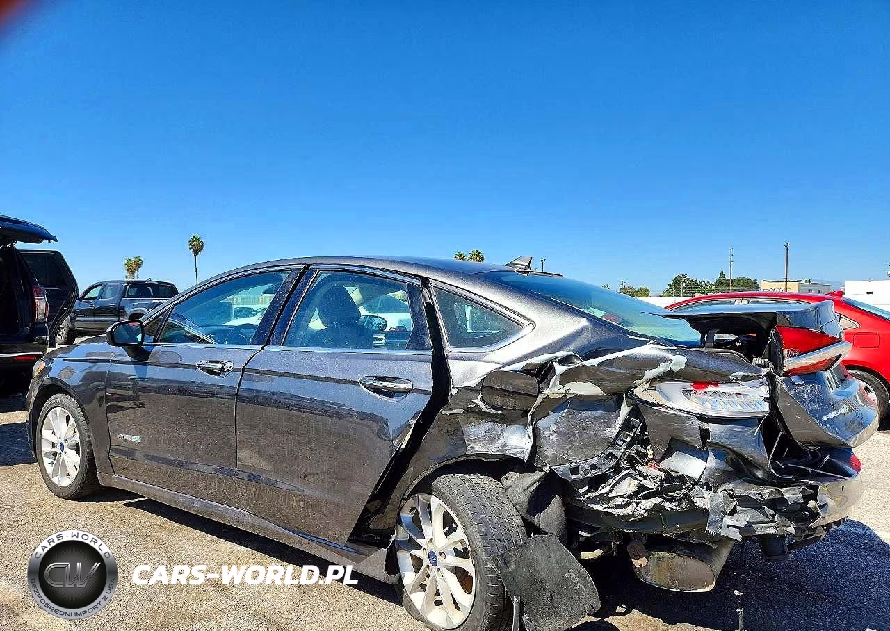2020 Ford Fusion Se Hybrid VIN:3FA6P0LU7LR236952 - 2