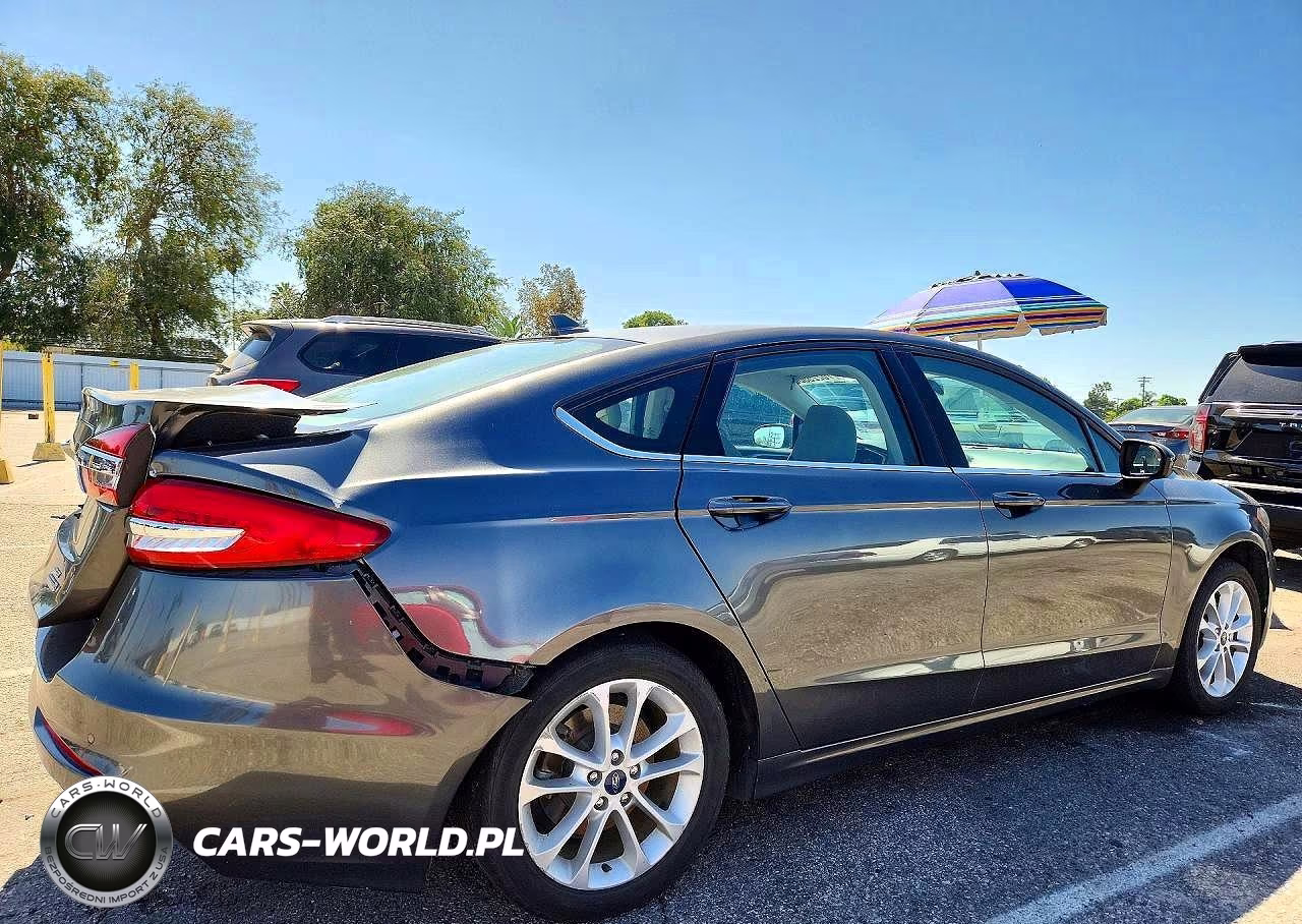 2020 Ford Fusion Se Hybrid VIN:3FA6P0LU7LR236952 - 3