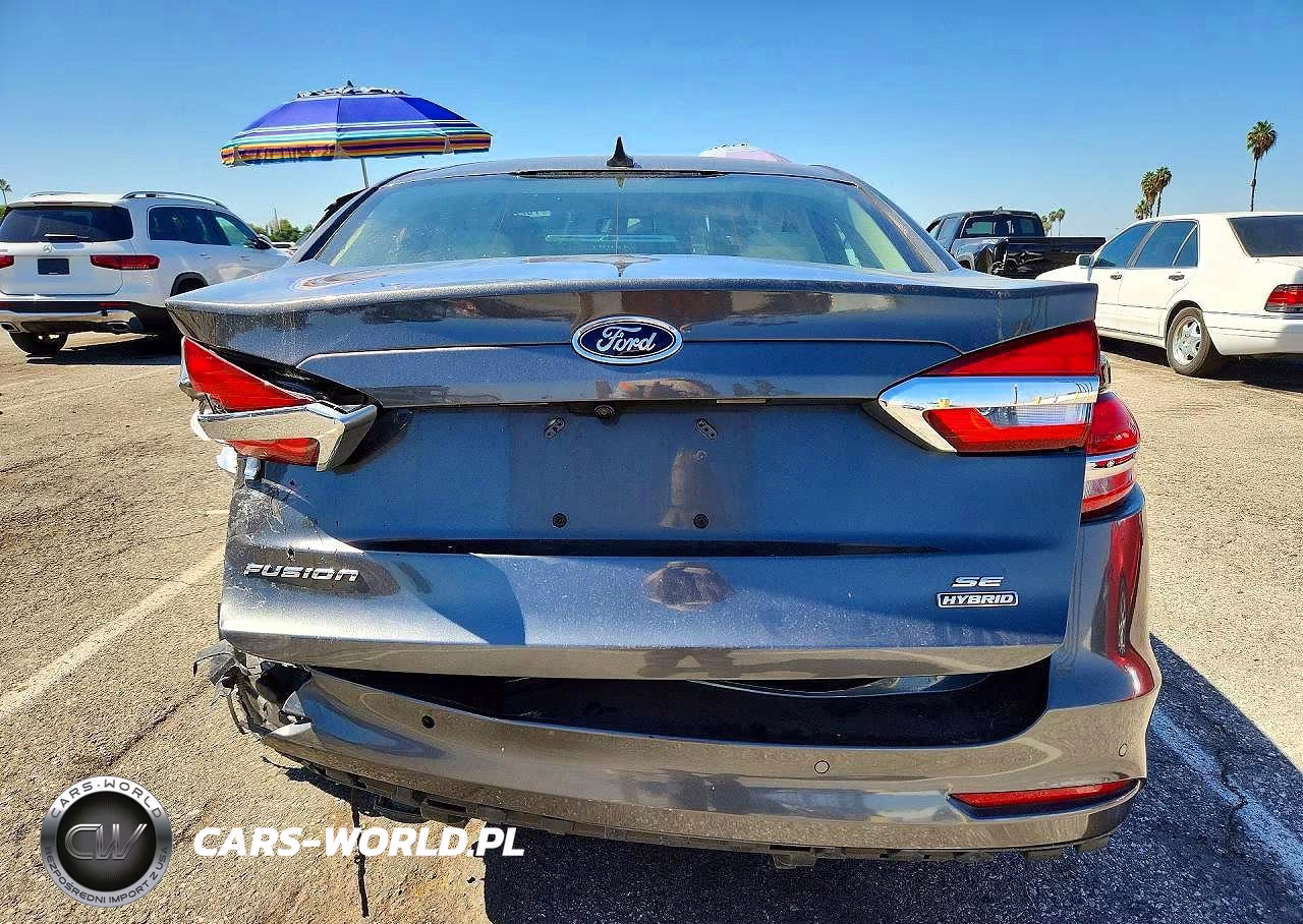2020 Ford Fusion Se Hybrid VIN:3FA6P0LU7LR236952 - 6