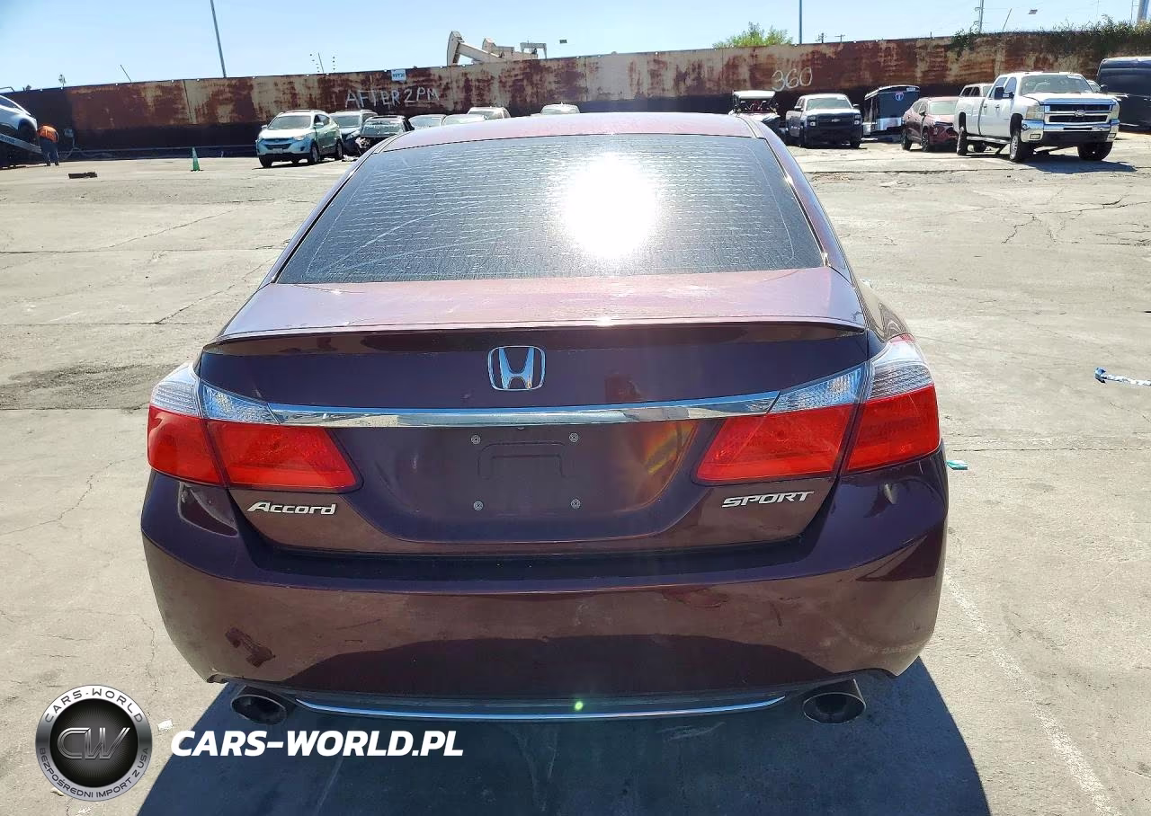 2015 Honda Accord Sport VIN:1HGCR2F57FA033681 - 6