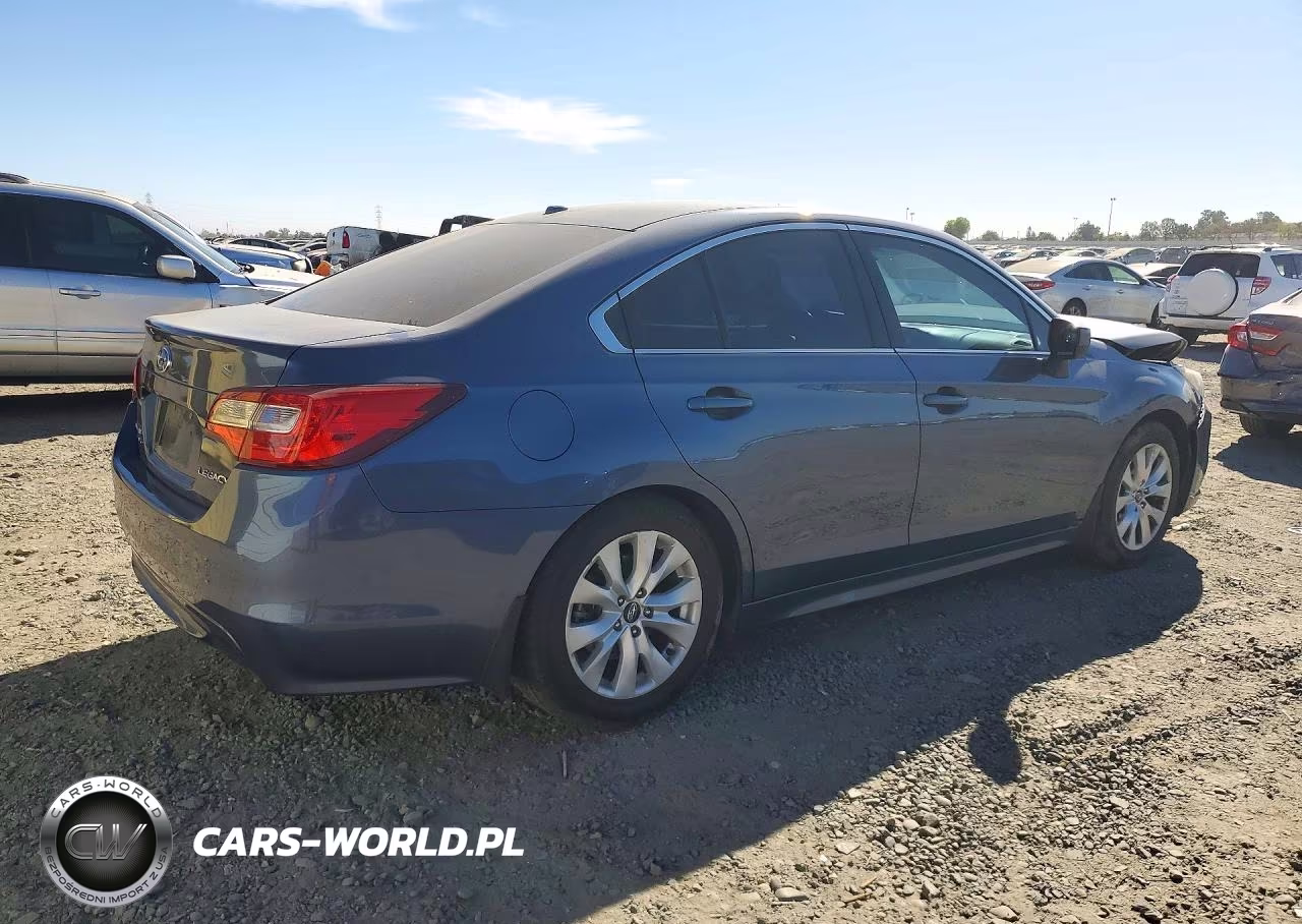 2015 Subaru Legacy 2.5I Premium VIN:4S3BNAD64F3034612 - 3