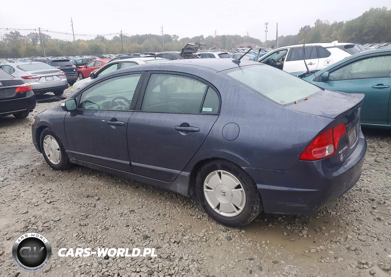 2007 Honda Civic Hybrid VIN:JHMFA36277S031115 - 2