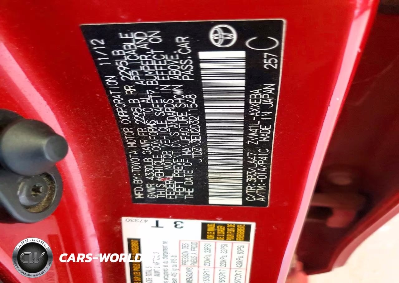 2013 Toyota Prius V Five VIN:JTDZN3EU2D3211548 - 12