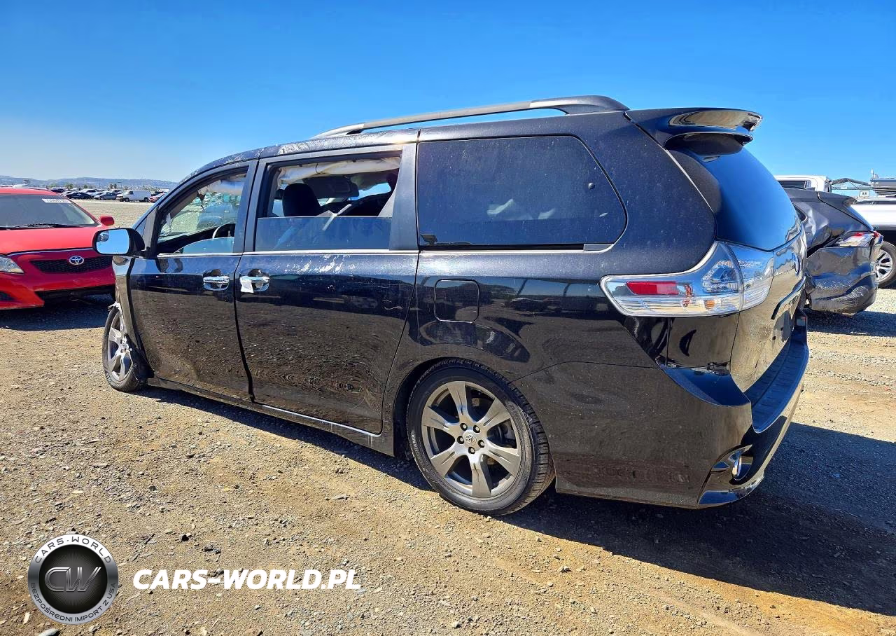 2017 Toyota Sienna Se VIN:5TDXZ3DC8HS797035 - 2