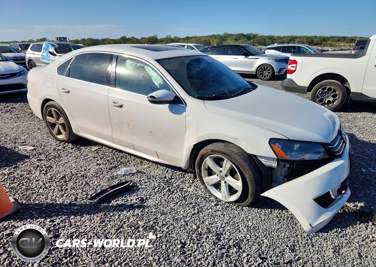 2012 Volkswagen Passat Se VIN:1VWBH7A33CC103240 - 4