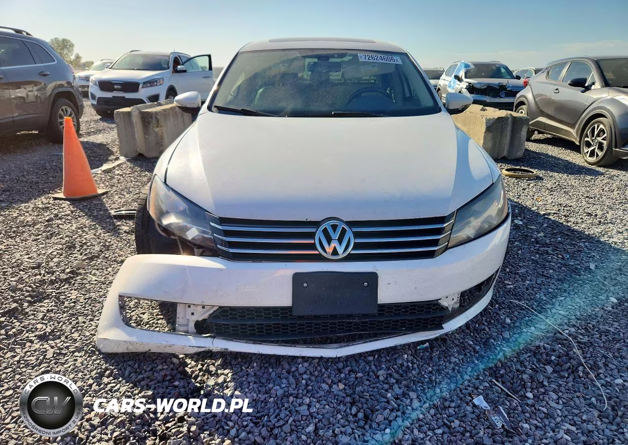 2012 Volkswagen Passat Se VIN:1VWBH7A33CC103240 - 5