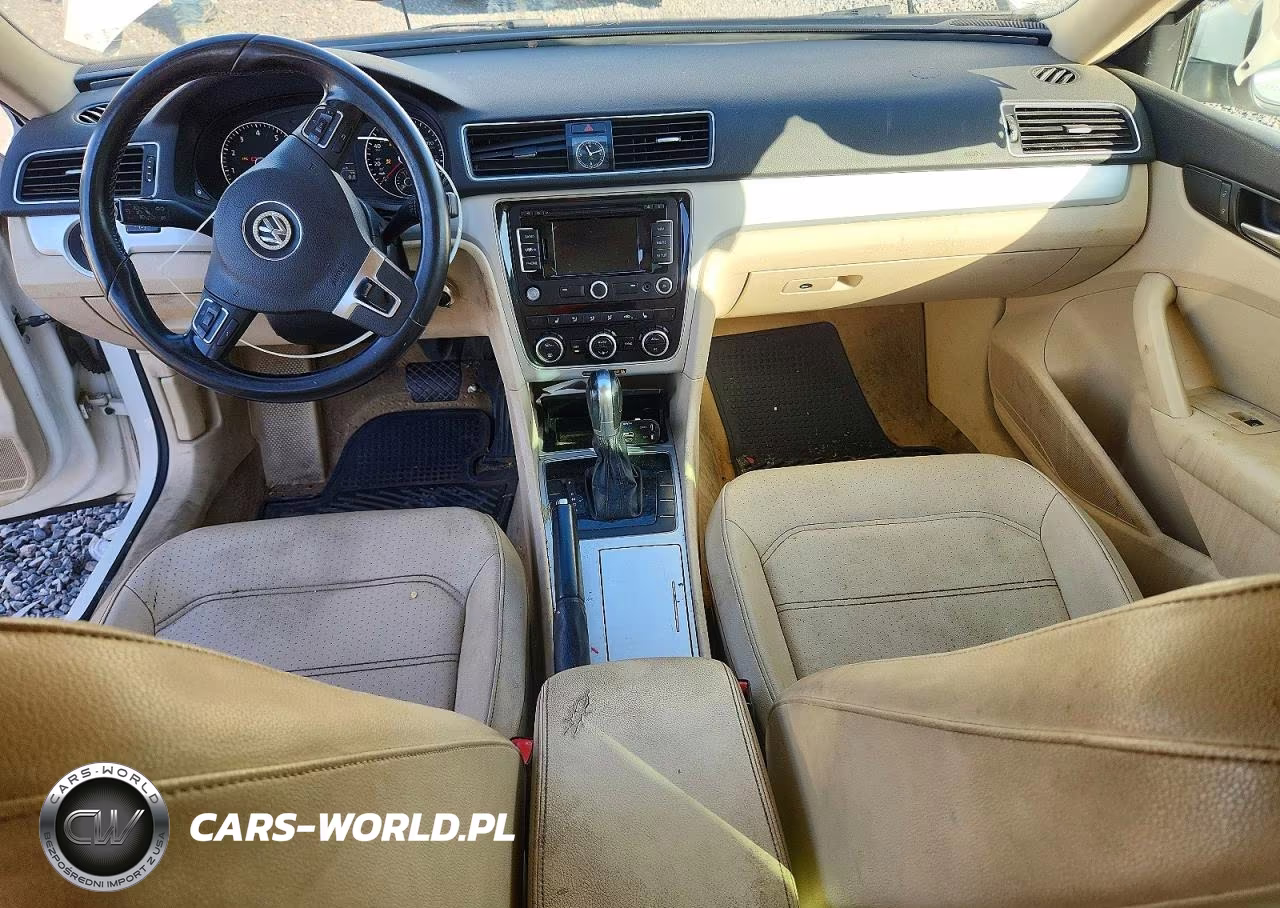 2012 Volkswagen Passat Se VIN:1VWBH7A33CC103240 - 8