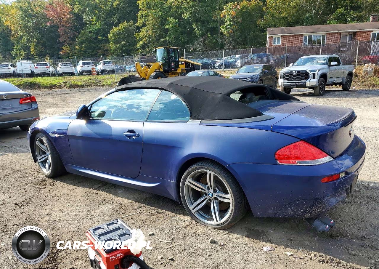 2007 BMW M6 VIN:WBSEK93557CS32347 - 2