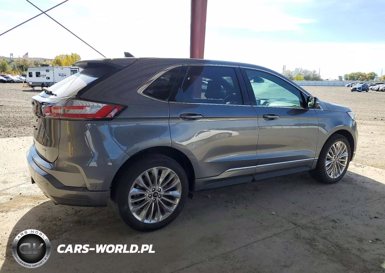 2022 Ford Edge Titanium VIN:2FMPK4K91NBA70393 - 3