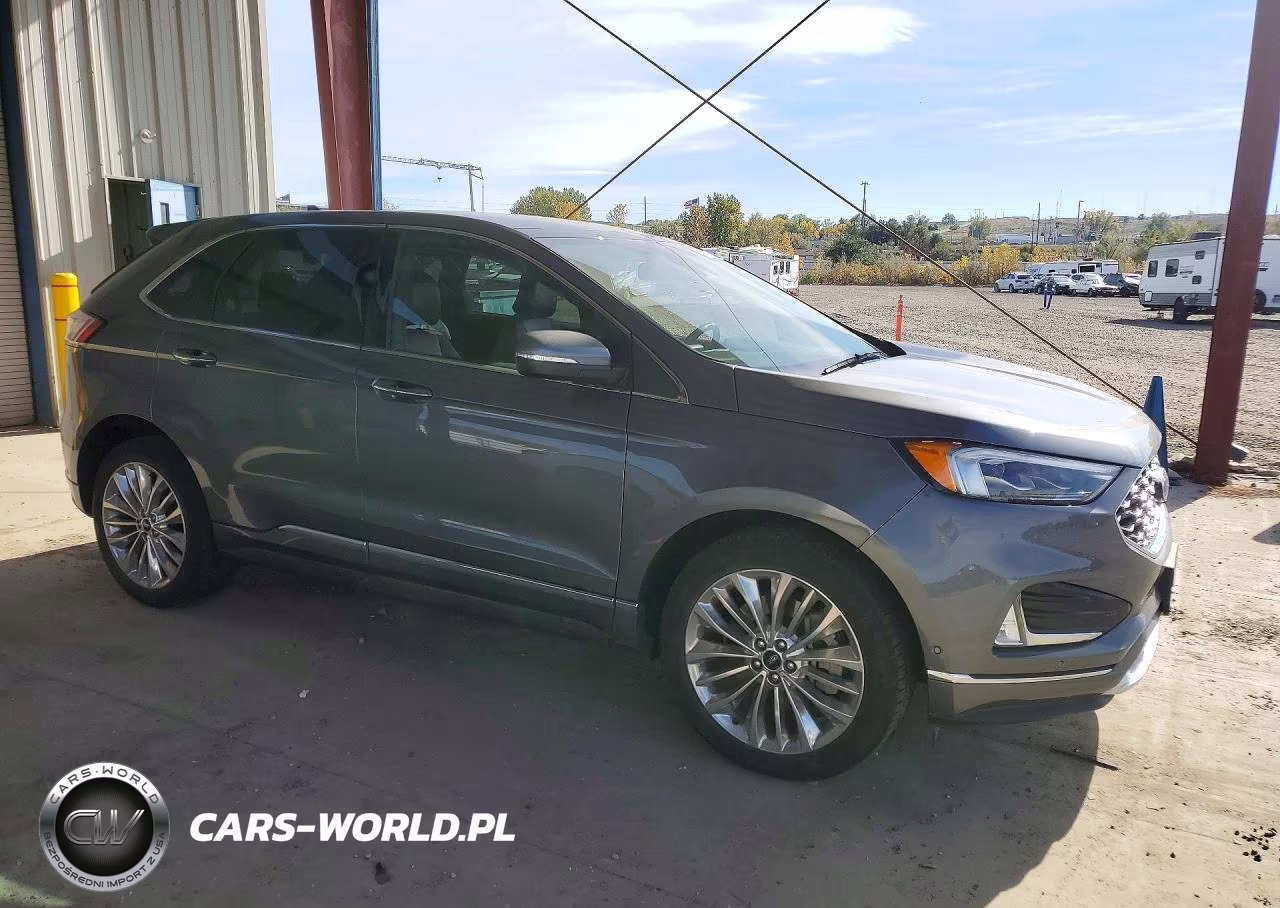 2022 Ford Edge Titanium VIN:2FMPK4K91NBA70393 - 4