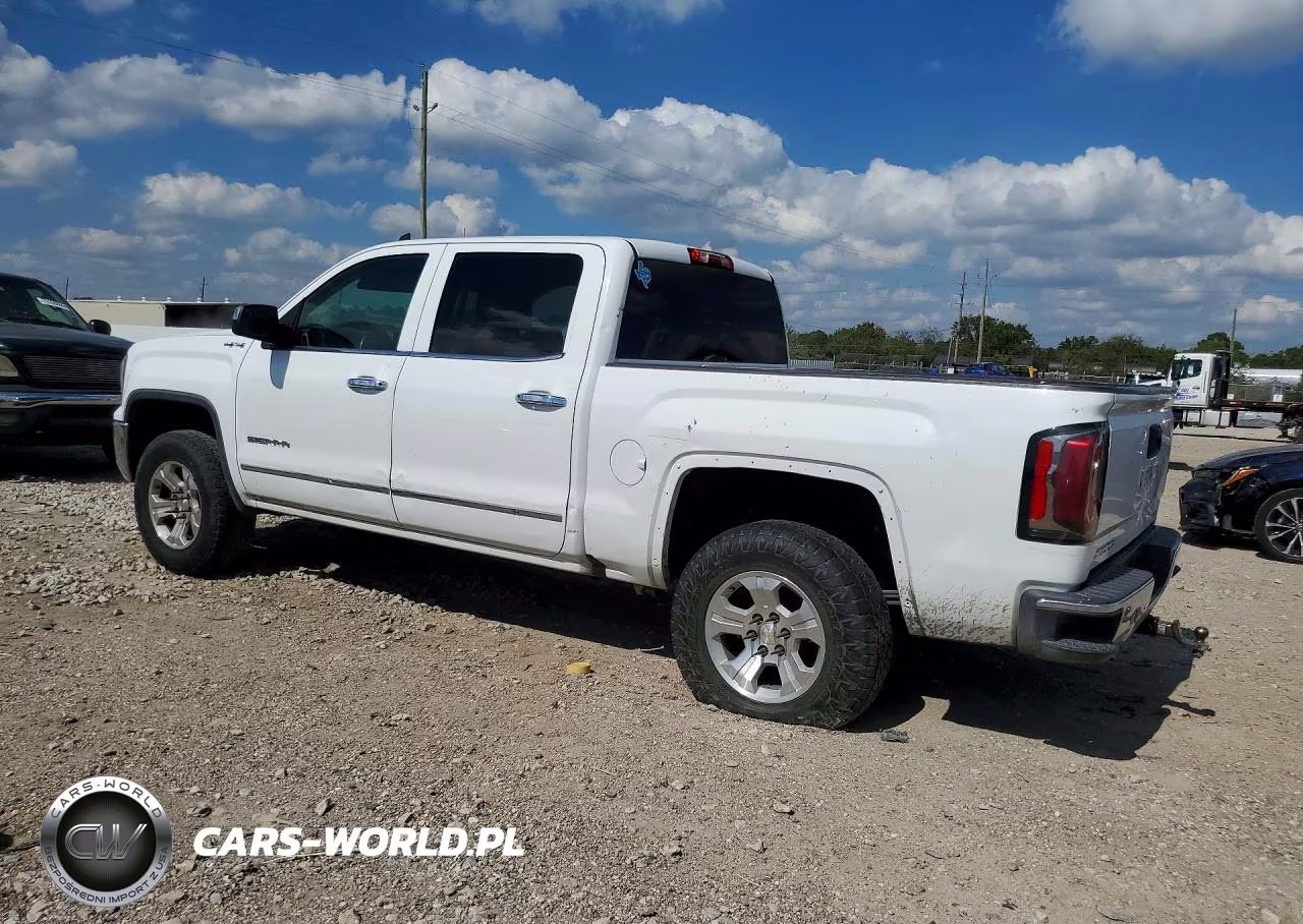 2017 GMC Sierra K1500 Slt VIN:3GTU2NEC6HG193936 - 2