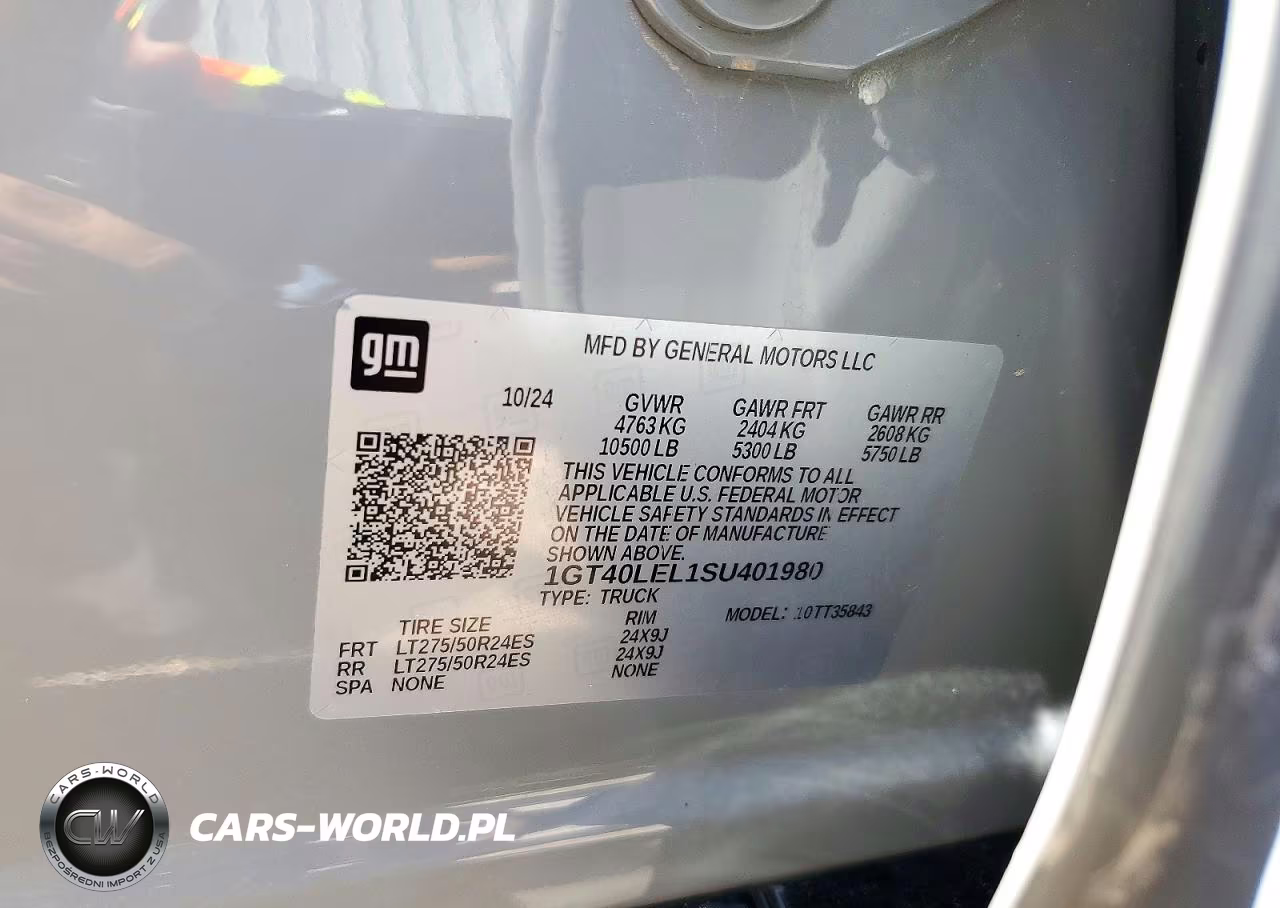 2025 GMC Sierra Denali VIN:1GT40LEL1SU401980 - 12