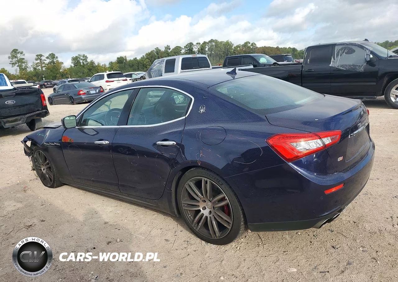 2015 Maserati Ghibli S VIN:ZAM57RTA3F1130153 - 2