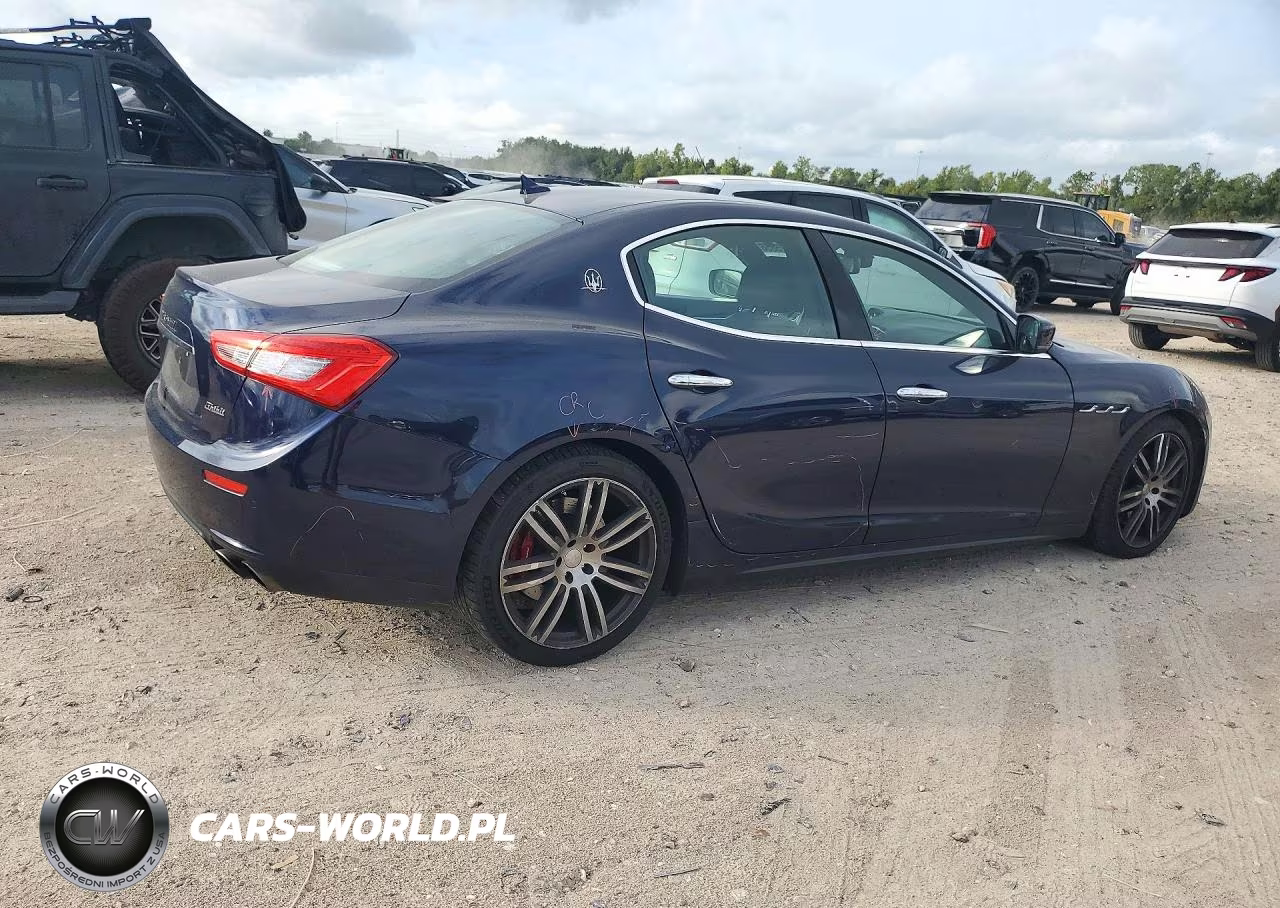 2015 Maserati Ghibli S VIN:ZAM57RTA3F1130153 - 3