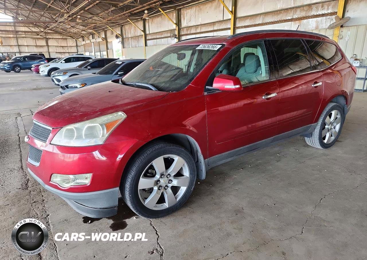 2012 Chevrolet Traverse Lt VIN:1GNKRGEDXCJ299893 - 1