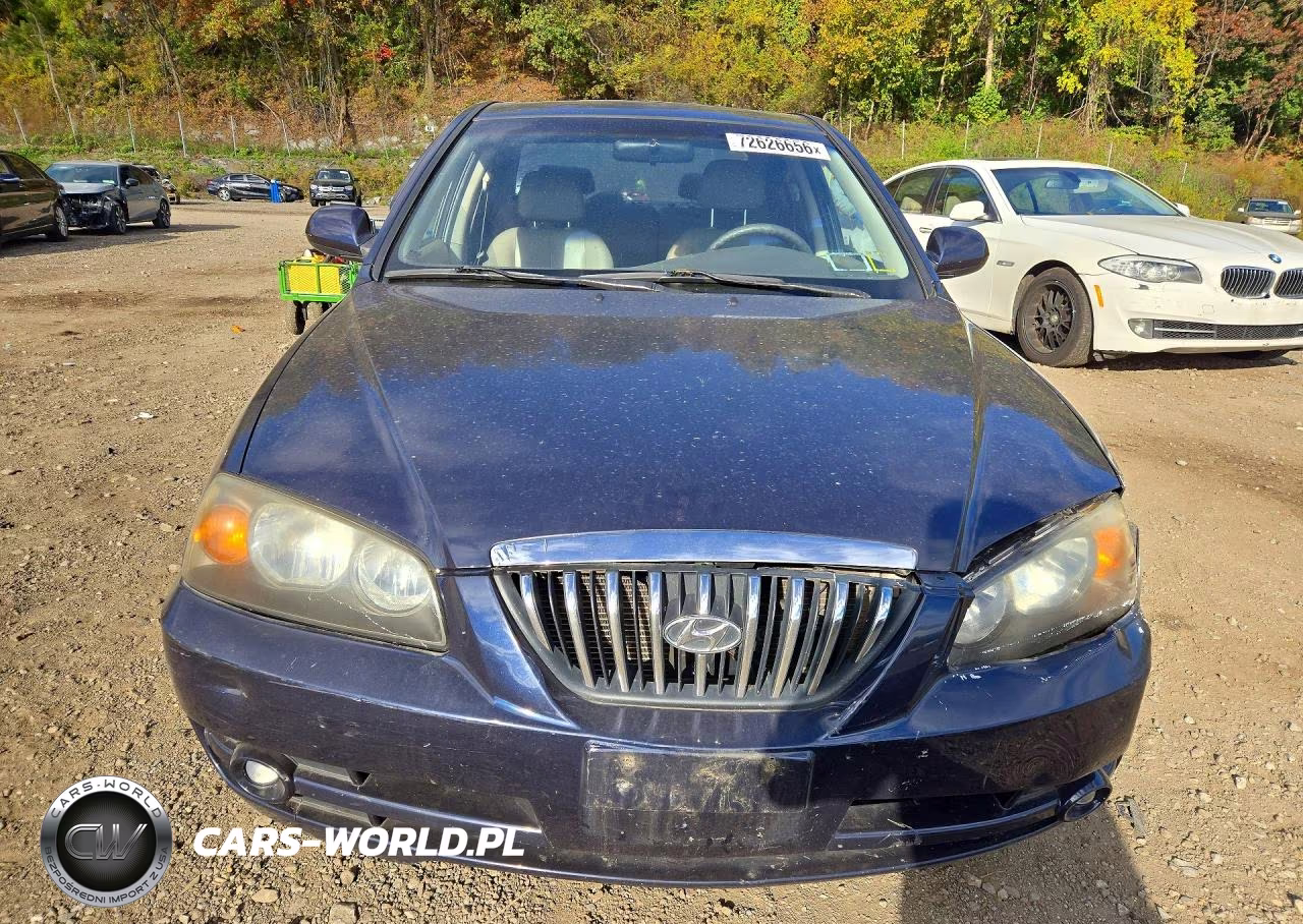 2006 Hyundai Elantra Gls VIN:KMHDN46D86U251270 - 5