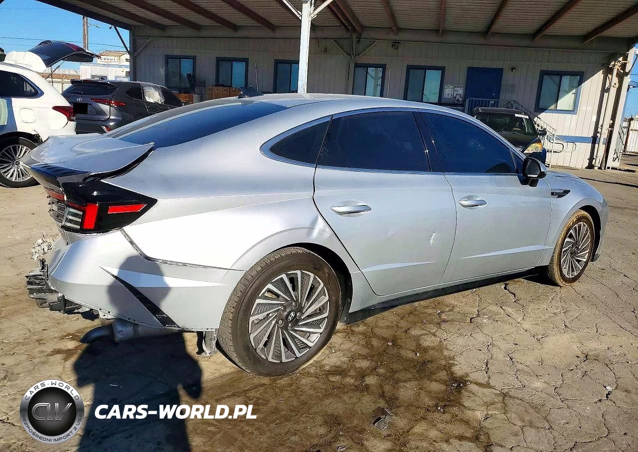 2025 Hyundai Sonata Hybrid Sel VIN:KMHL34JJ1SA117453 - 3