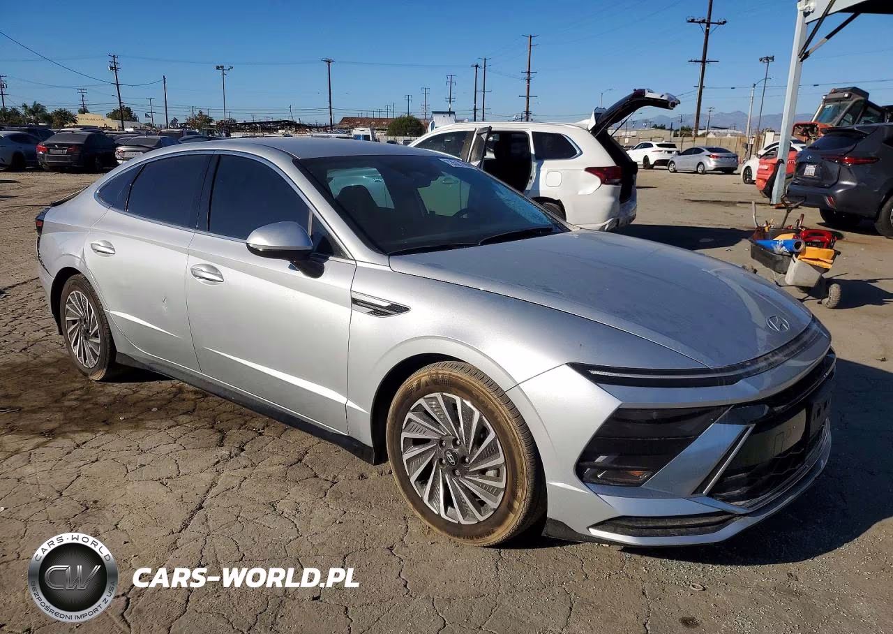 2025 Hyundai Sonata Hybrid Sel VIN:KMHL34JJ1SA117453 - 4