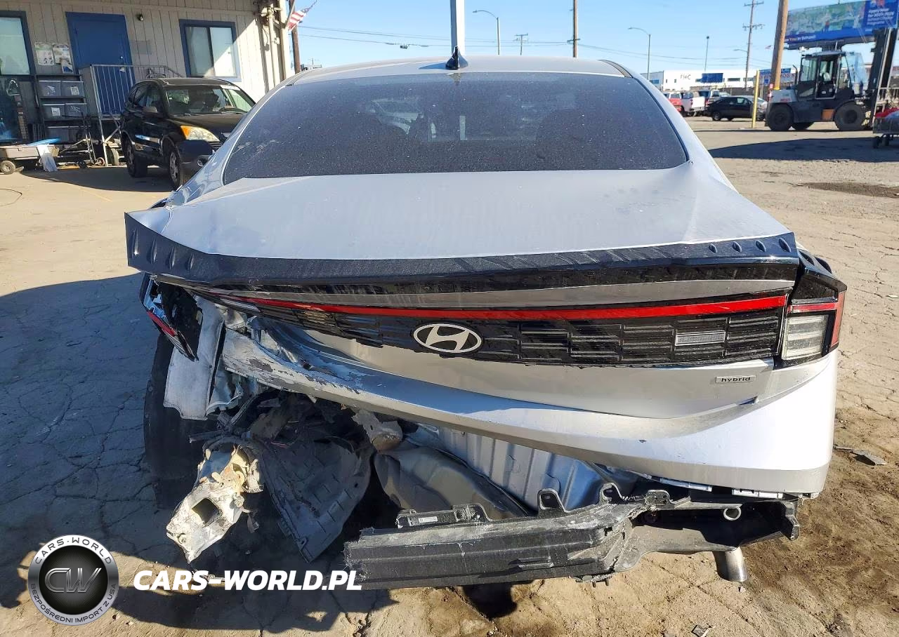2025 Hyundai Sonata Hybrid Sel VIN:KMHL34JJ1SA117453 - 6