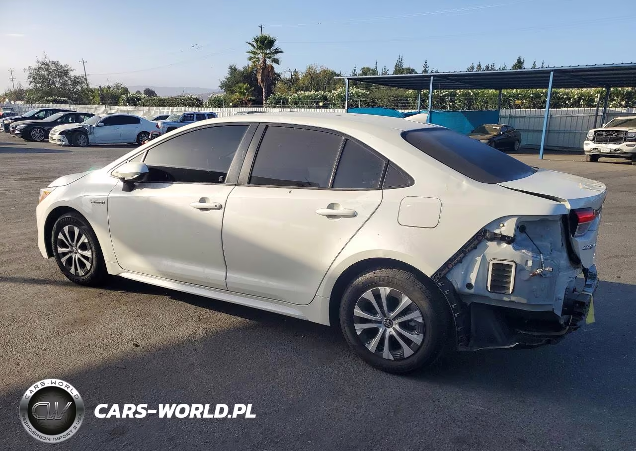 2021 Toyota Corolla Le VIN:JTDEAMDE7MJ032878 - 2