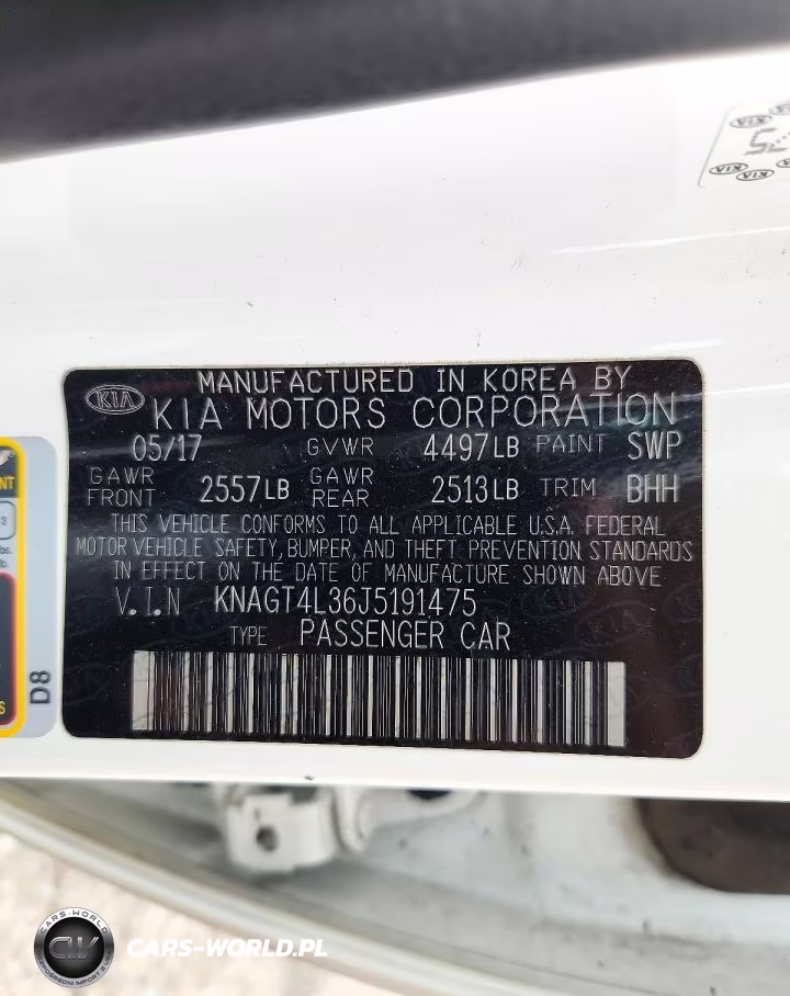 2018 Kia Optima Lx VIN:KNAGT4L36J5191475 - 13