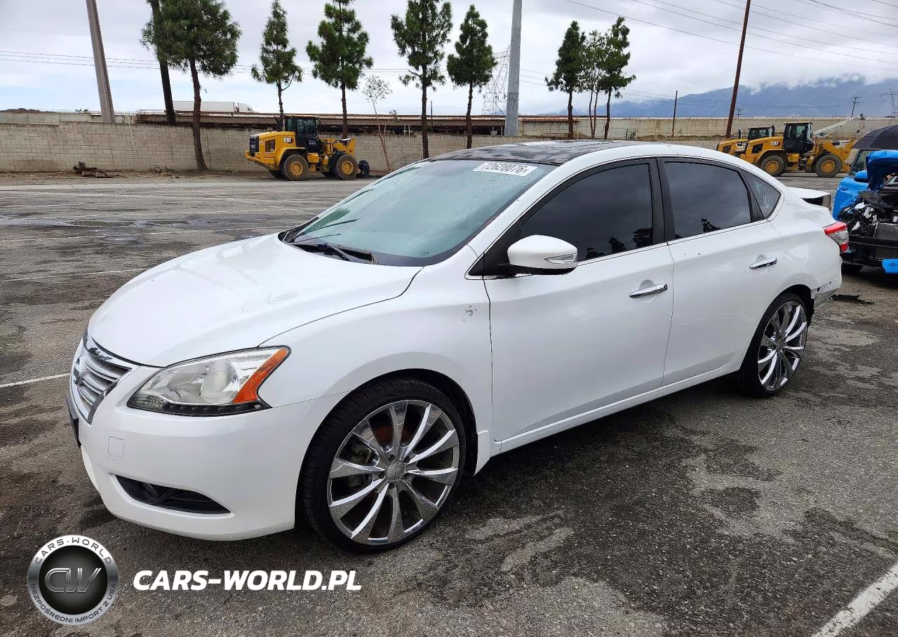 2015 Nissan Sentra Sl VIN:3N1AB7AP6FY354769 - 1
