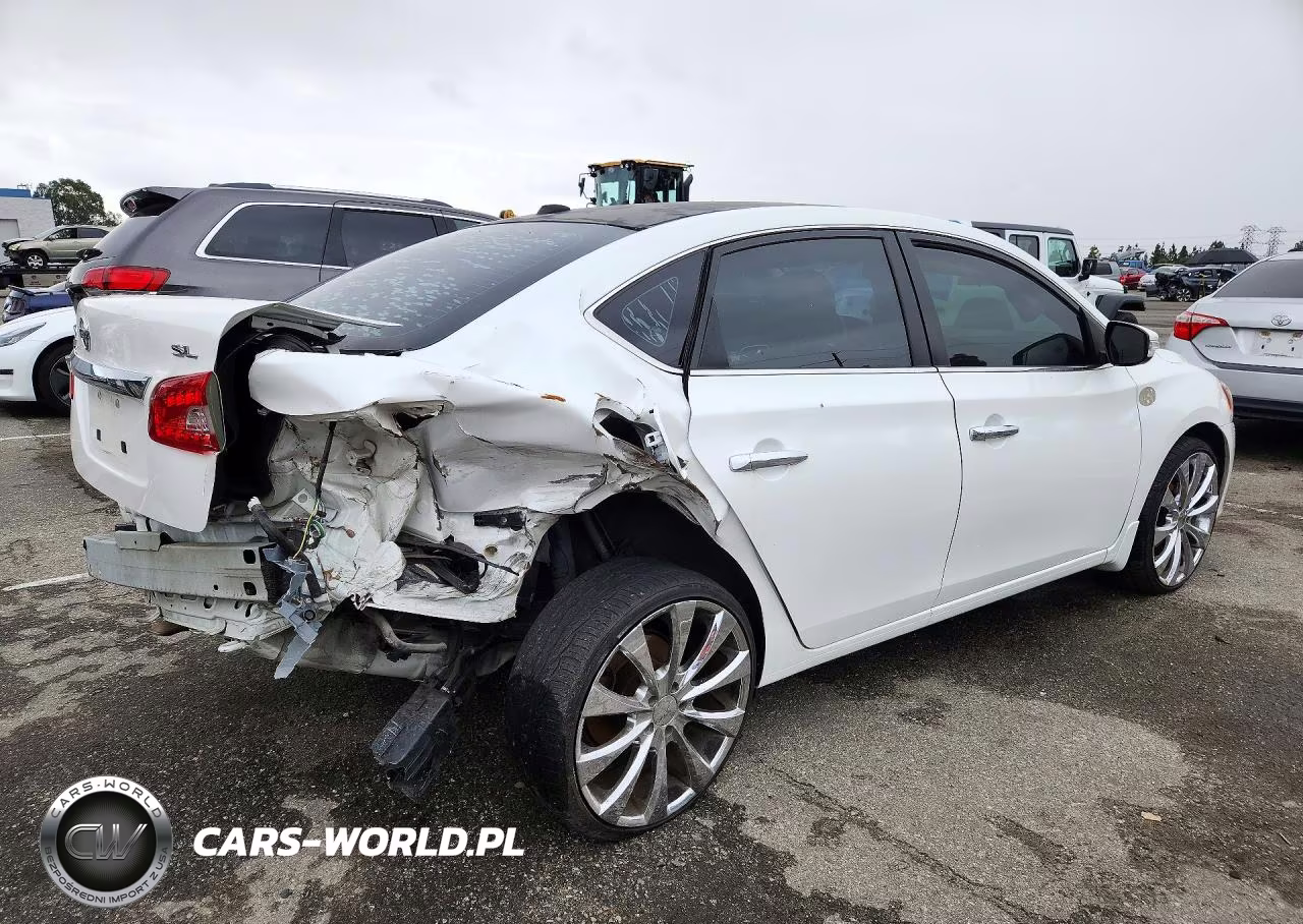 2015 Nissan Sentra Sl VIN:3N1AB7AP6FY354769 - 3