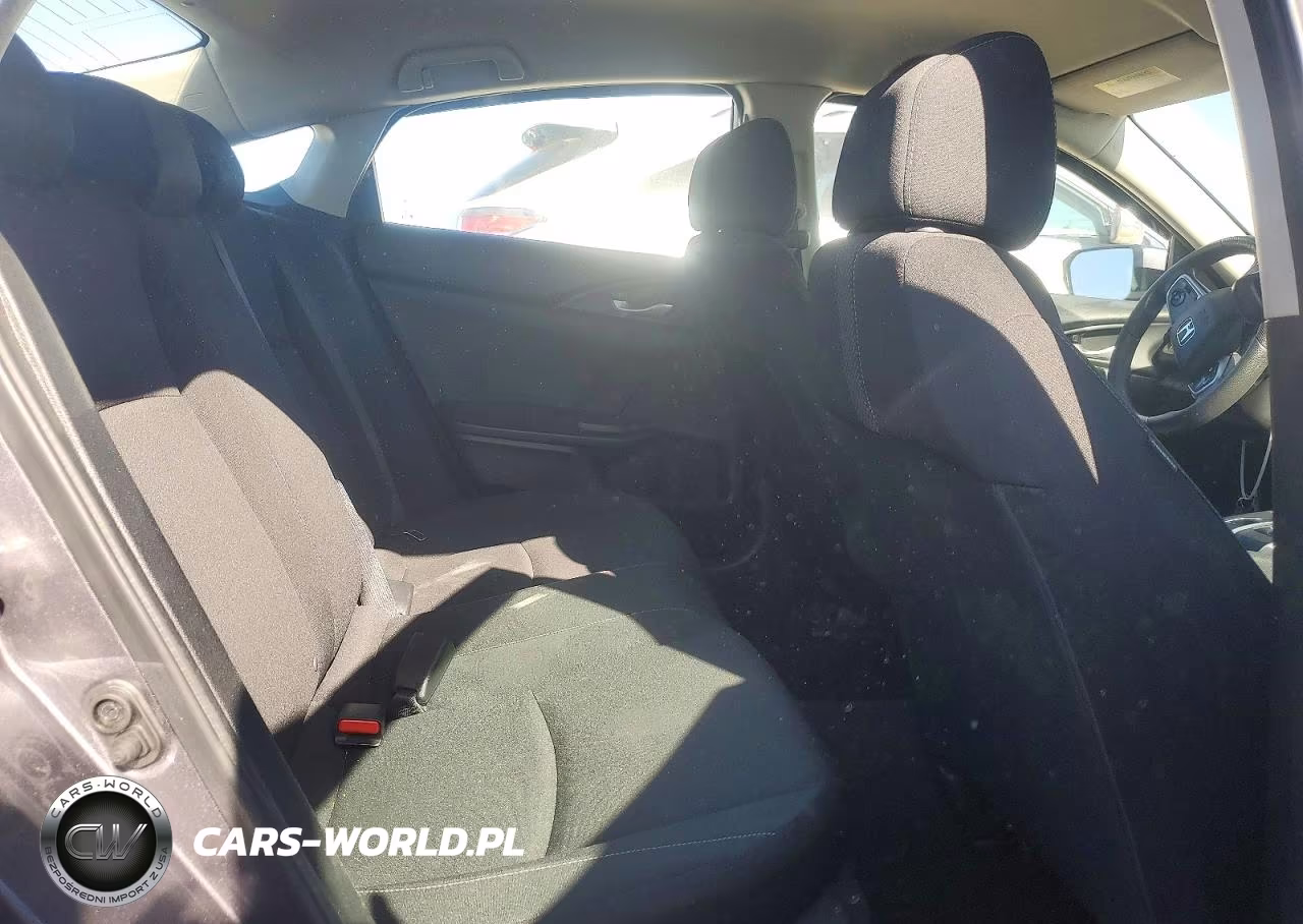 2019 Honda Civic Lx VIN:19XFC2F61KE200727 - 10