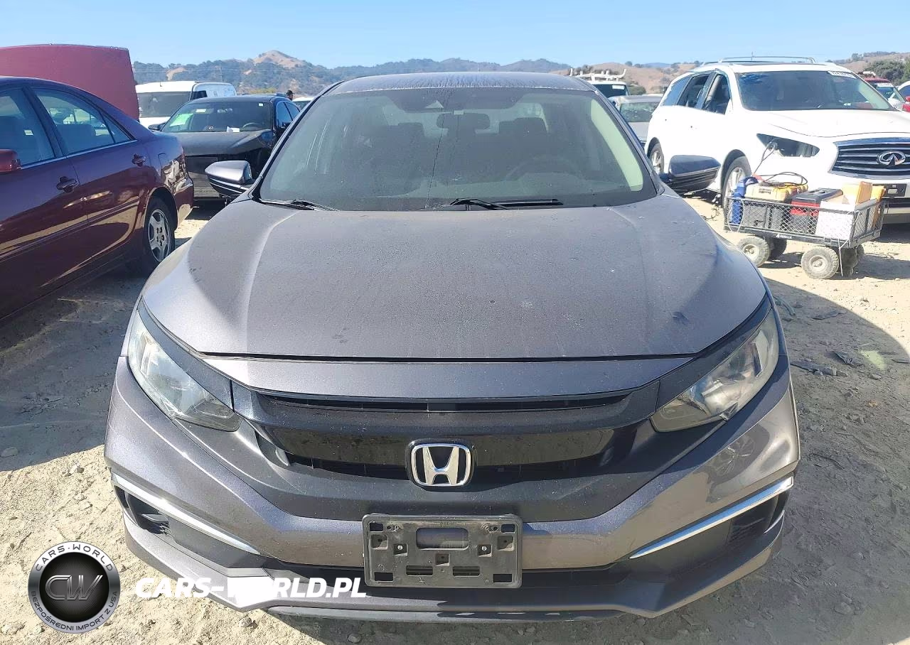 2019 Honda Civic Lx VIN:19XFC2F61KE200727 - 5