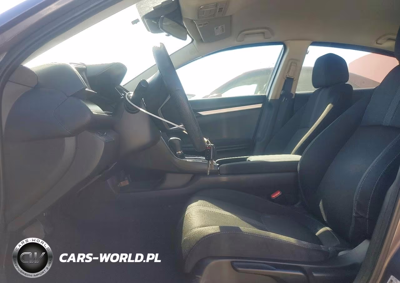 2019 Honda Civic Lx VIN:19XFC2F61KE200727 - 7