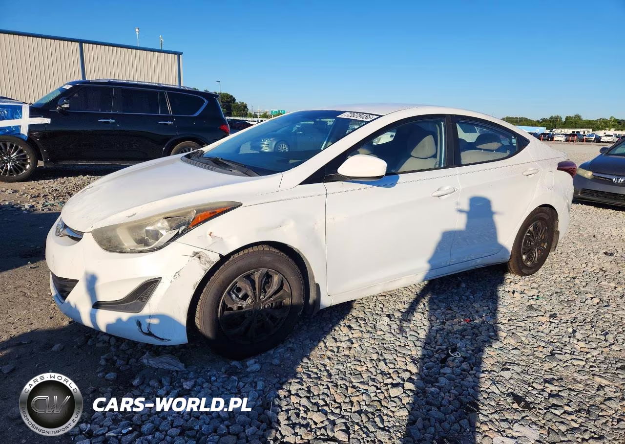 2016 Hyundai Elantra Se VIN:5NPDH4AE8GH797347 - 1