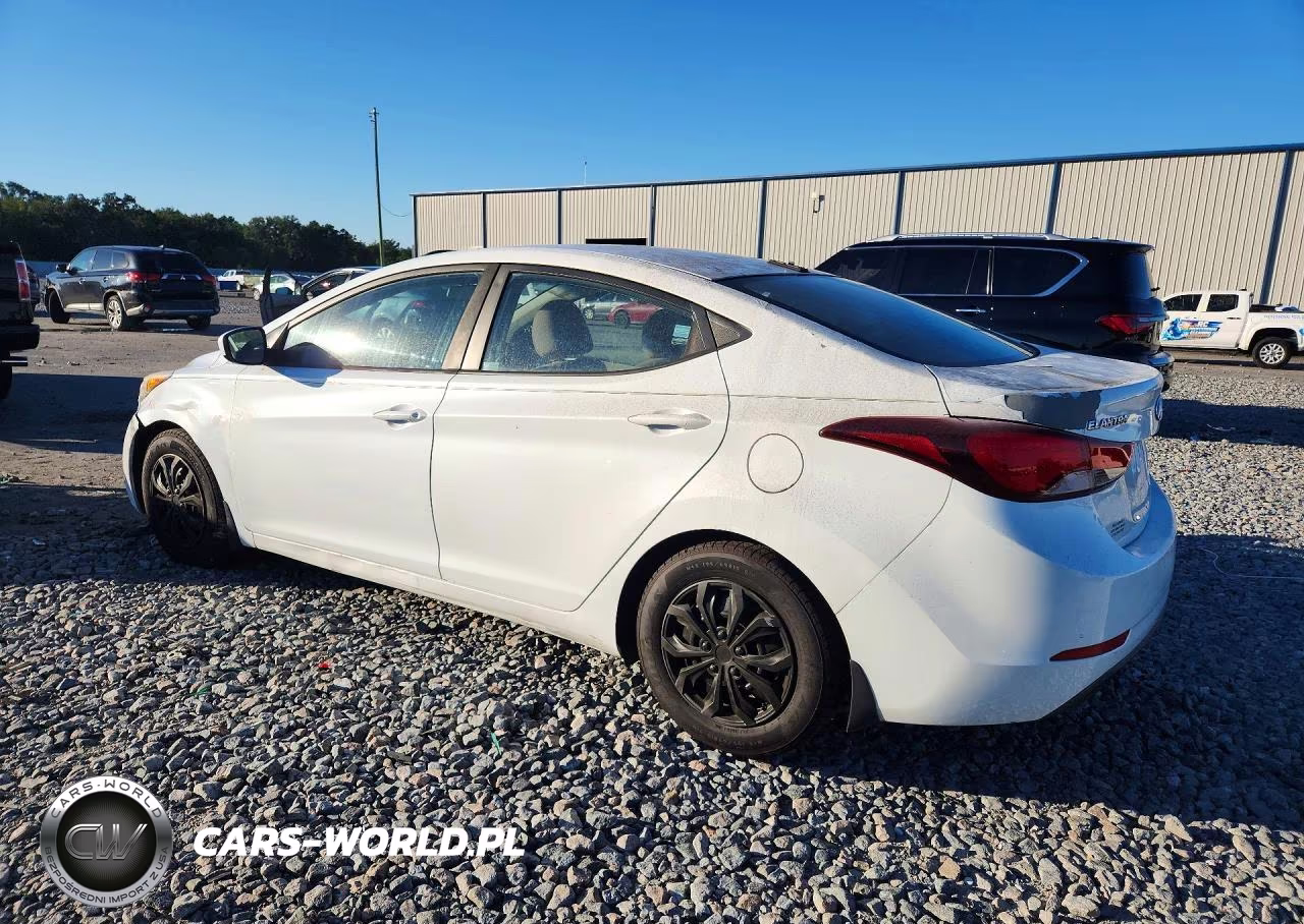 2016 Hyundai Elantra Se VIN:5NPDH4AE8GH797347 - 2
