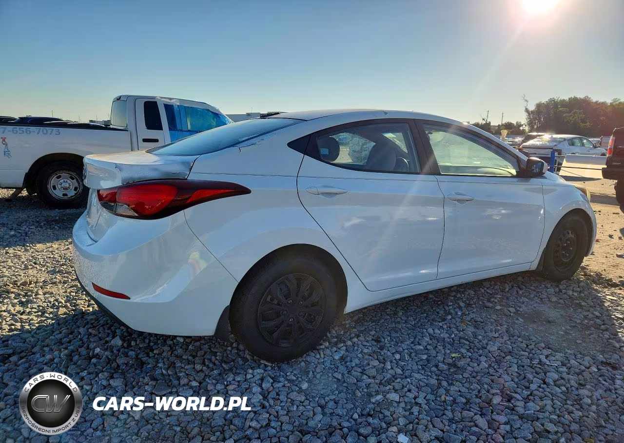 2016 Hyundai Elantra Se VIN:5NPDH4AE8GH797347 - 3