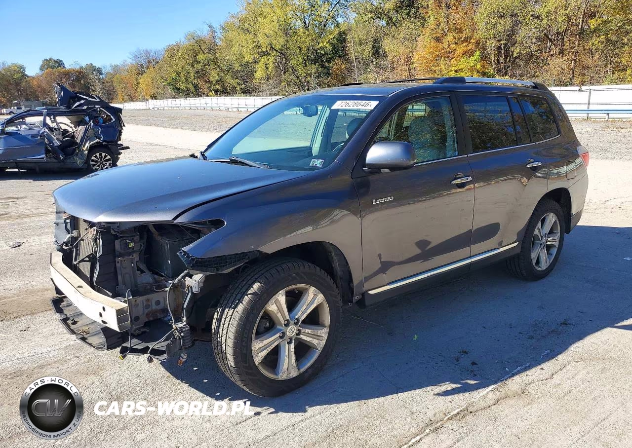 2013 Toyota Highlander Limited VIN:5TDDK3EH1DS177381 - 1