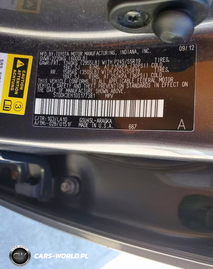 2013 Toyota Highlander Limited VIN:5TDDK3EH1DS177381 - 14