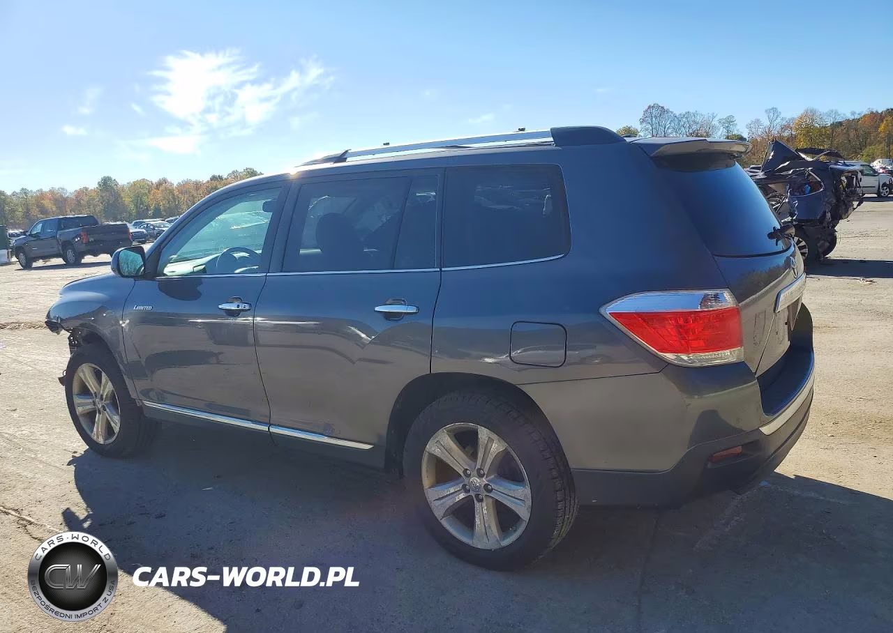 2013 Toyota Highlander Limited VIN:5TDDK3EH1DS177381 - 2