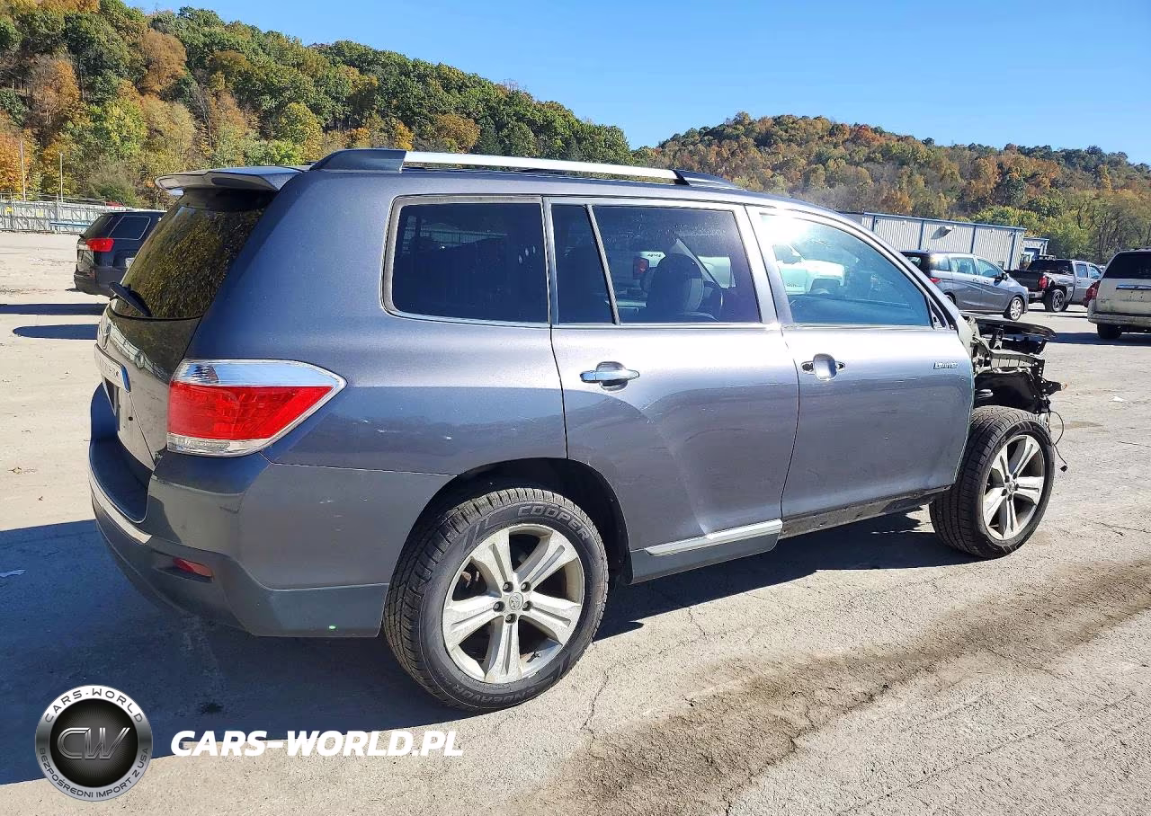2013 Toyota Highlander Limited VIN:5TDDK3EH1DS177381 - 3