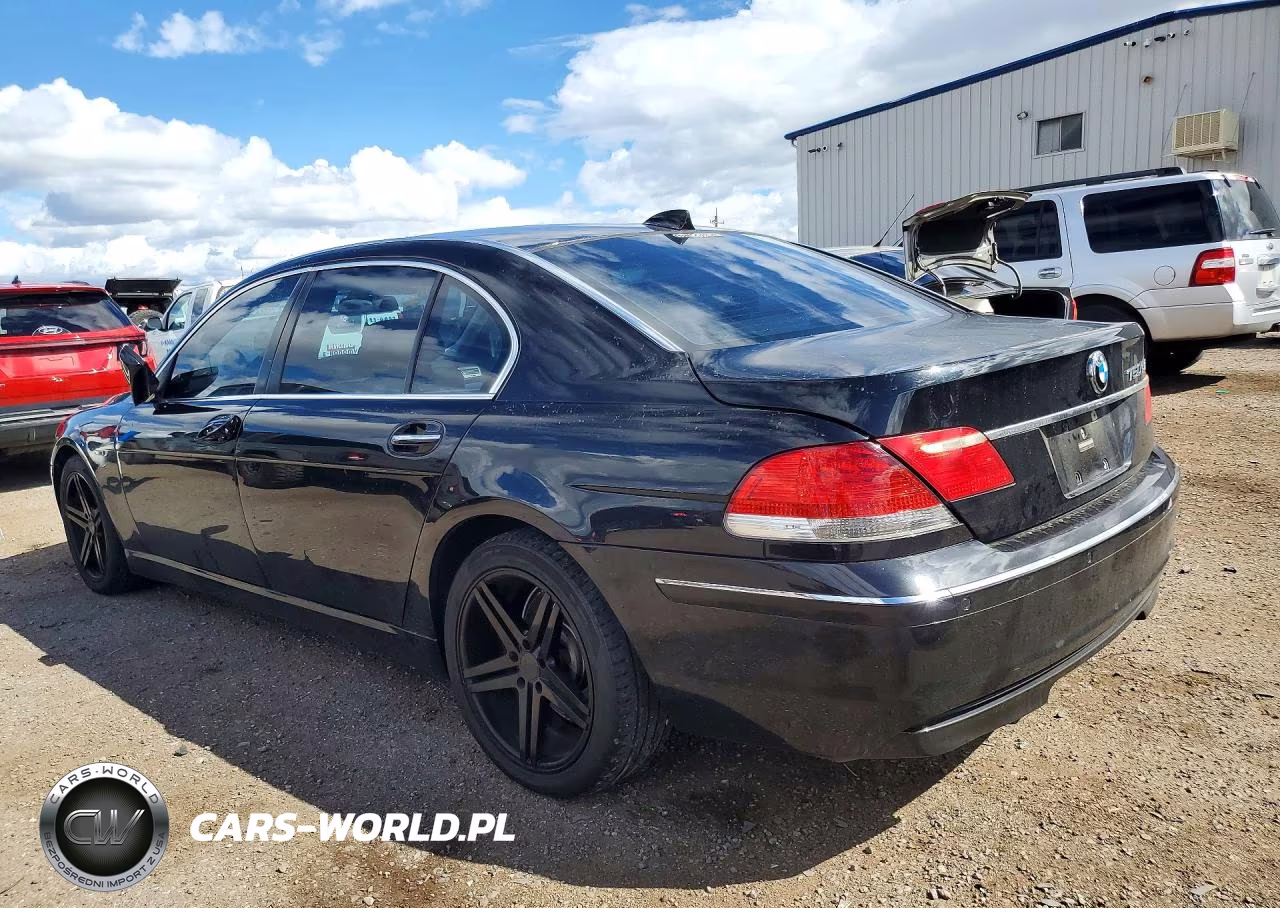 2007 BMW 750 VIN:WBAHN83547DT70796 - 2