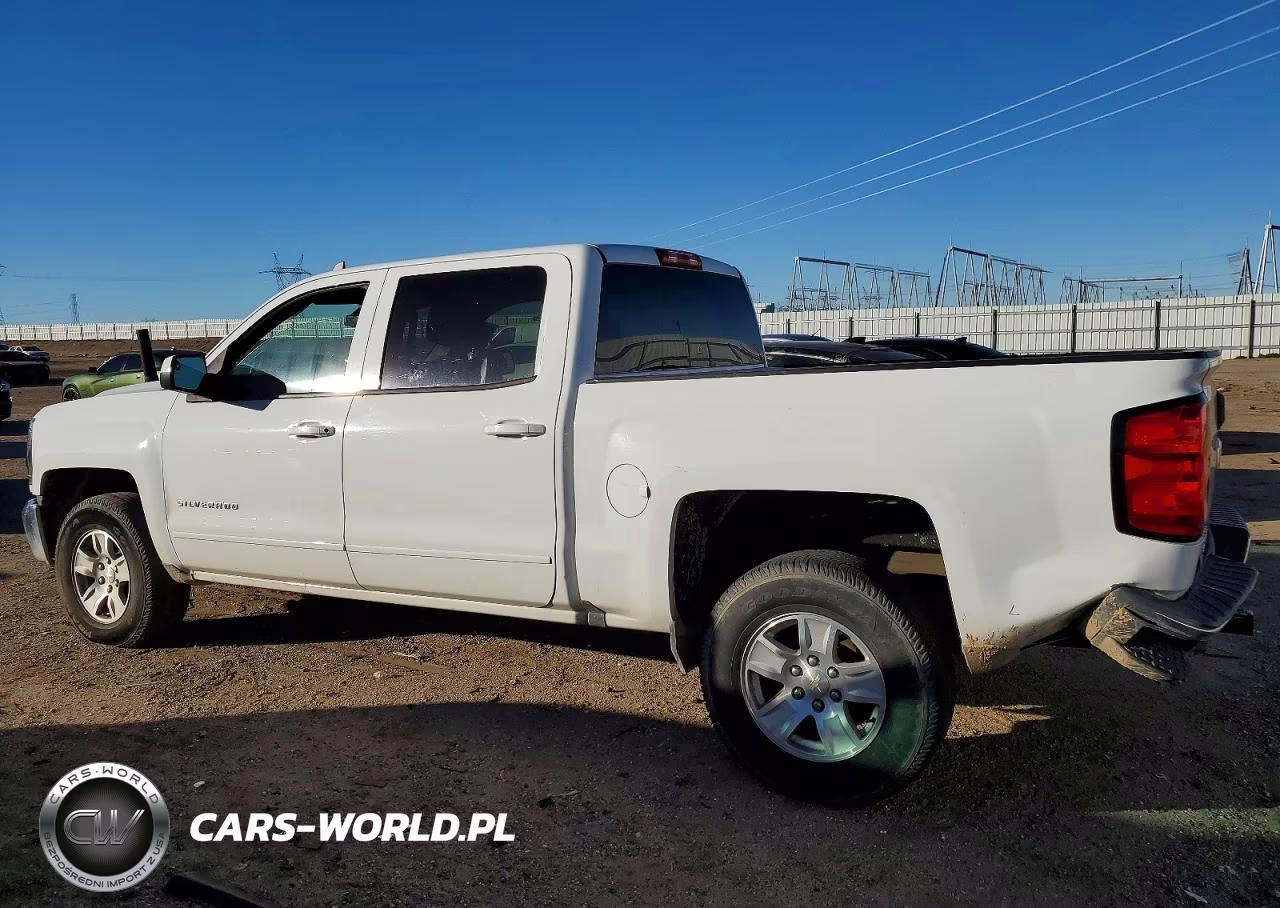 2018 Chevrolet Silverado C1500 Lt VIN:3GCPCREH7JG501537 - 2