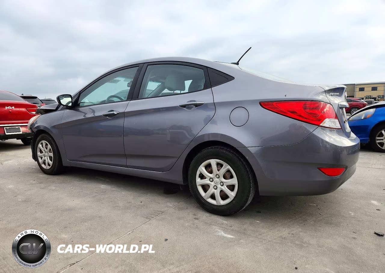 2014 Hyundai Accent Gls VIN:KMHCT4AE5EU711548 - 2