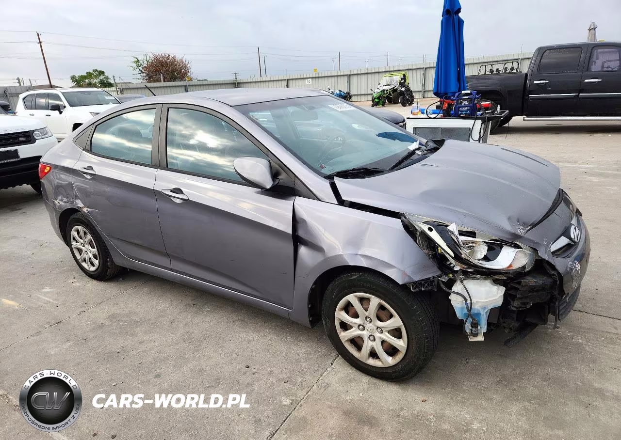 2014 Hyundai Accent Gls VIN:KMHCT4AE5EU711548 - 4
